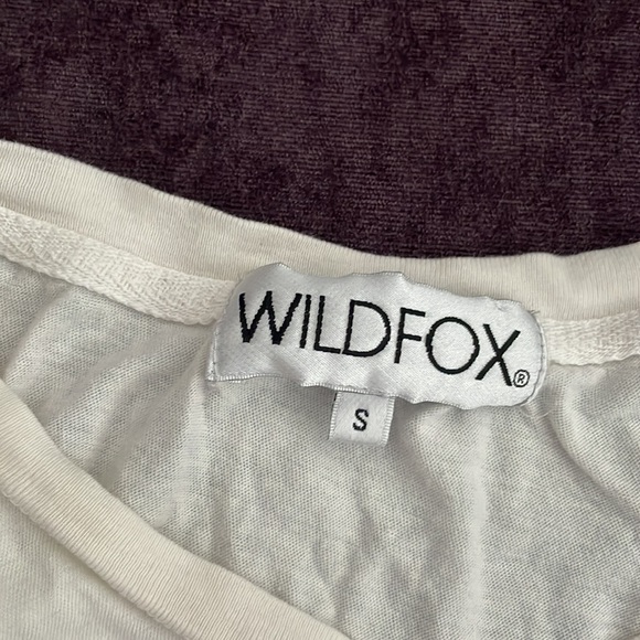 Wildfox graphic baseball Jersey - Picture 2 of 3